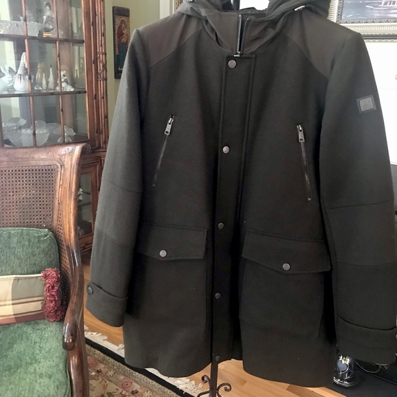 Kenneth Cole Other - Kenneth Cole Mens Coat Large Olive